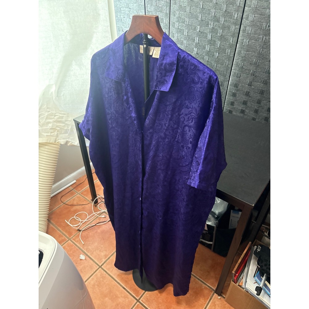 Solange women's night wear sheer kimono type gown size 18/20